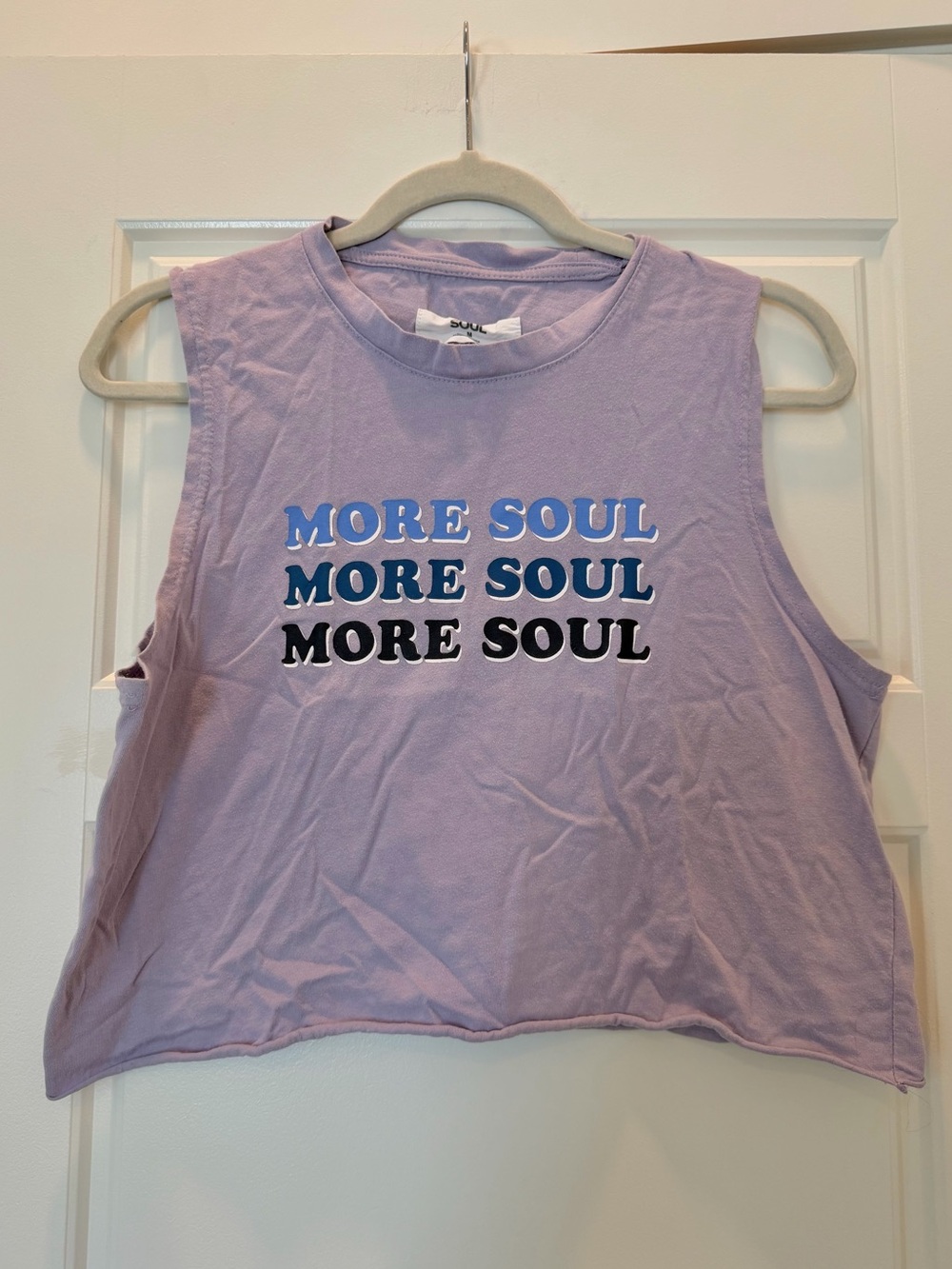 Soulcycle Purple Tank Size M